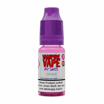 Pinkman NicSalt Vampire Vape Liquid 10ml (Früchte mit leichter Minze und Menthol)