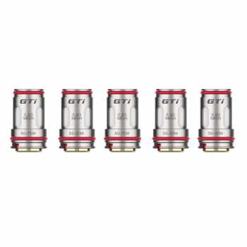 5 x Vaporesso Gti Mesh Coil 0,15 / 0,2 / 0,4 Ohm (1 Packung)