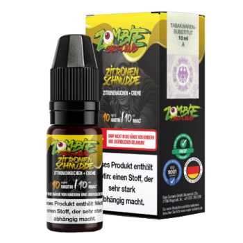 Zitronenschnüdde Zombie Juice NikSalt Liquid 10ml (Zitronenkuchen)