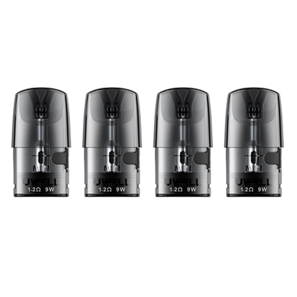 4 x Uwell Cravat Pod Tank Verdampfer 1,2 Ohm (1 Packung) 