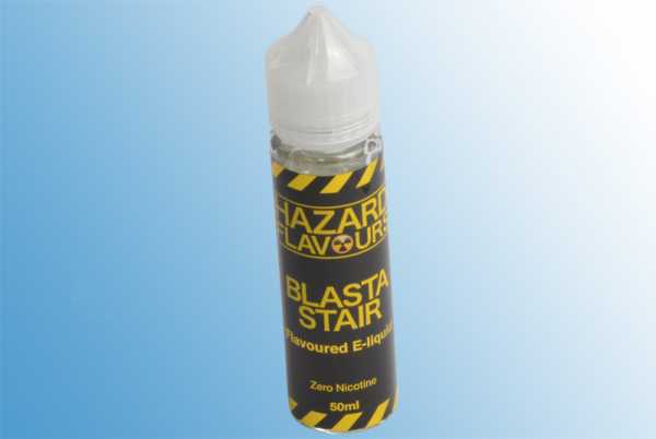 Hazard – Blasta Stair Liquid 60ml Mix aus Kirschen und roten Beeren, verfeinert mit Lakritze und einem Kick aus Anis und Menthol