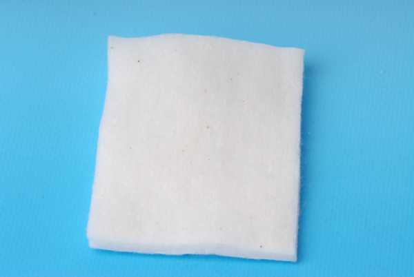 Japanische Watte - Organic Cotton Quadrat gebleicht