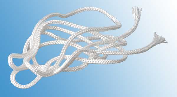 Ekowool 2mm Silikatschnur -  Silica Schnur - 1 Meter