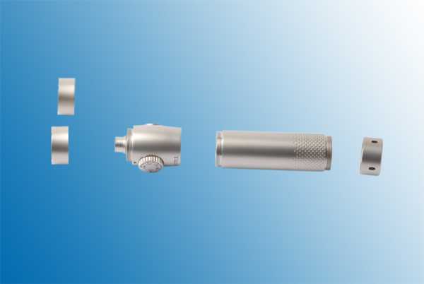 Dampf Shop - Shuttle Akkuträger Smoktech Silber