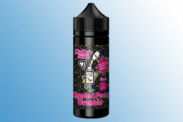 Apple & Pear Crumble - Mamas Juice Liquid 60ml frischer Apfel und Birnen Crumble Kuchen