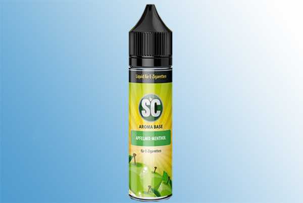 Apfelmix-Menthol SC Liquid 60ml süßer Apfelmix mit Menthol Kick