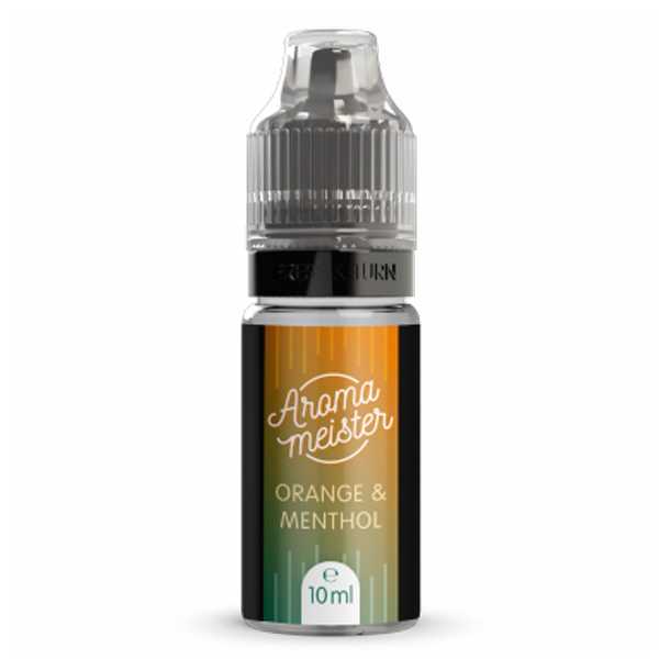 Orange & Menthol Aromameister Aroma 10ml Geschmack von süßen Orangen & Menthol