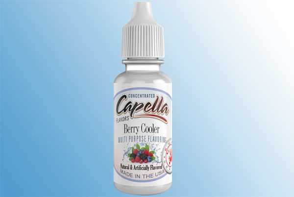 Berry Cooler Capella Flavors Aroma 13ml süße Beerenfrüchte treffen auf Eukalyptus und Anis