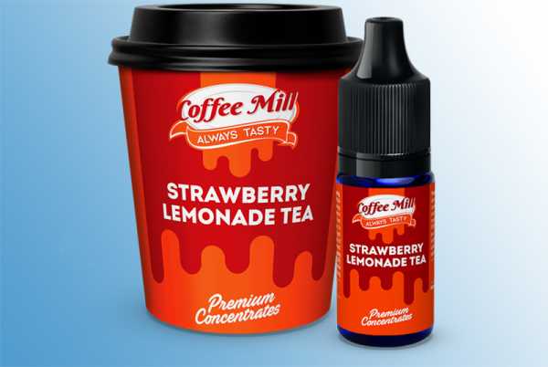 Strawberry Lemonade Tea - Coffee Mill Aroma Erdbeer Limo mit einem Schuss frischer Zitrone