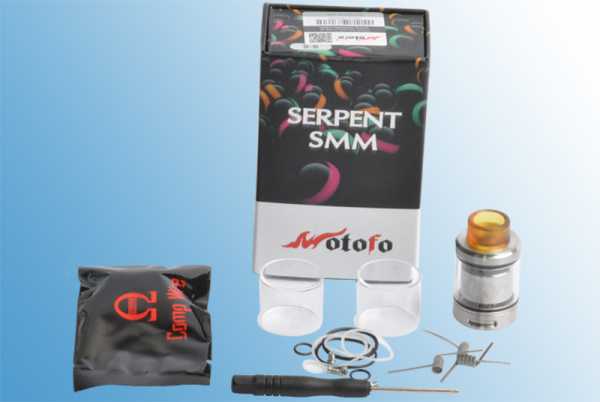 Wotofo Serpent SMM E-Zigaretten RTA Verdampfer
