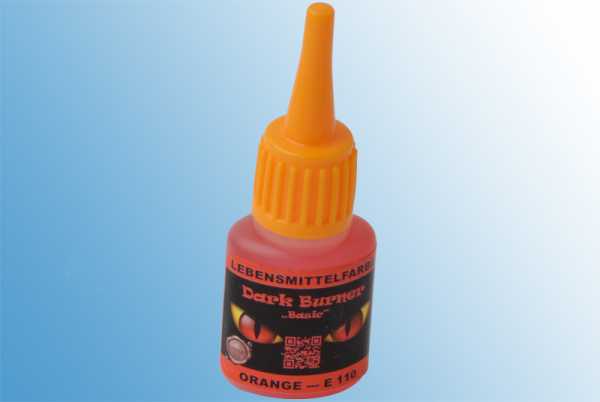 Dark Burner – Lebensmittelfarbe Orange 10ml