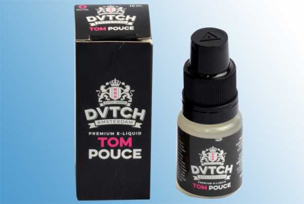 TOM POUCE DVTCH Amsterdam Liquid 10ml Vanille Gebäck mit pinker Zuckerglasur