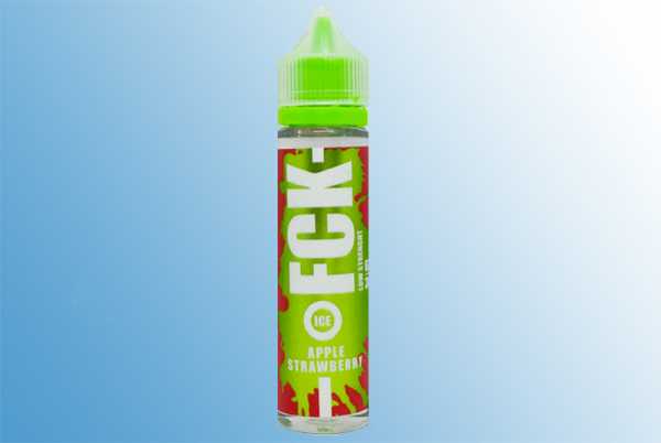 Apple Strawberry Ice - FCK Liquid 60ml frische Äpfel treffen auf einen Hauch geeiste Erdbeeren