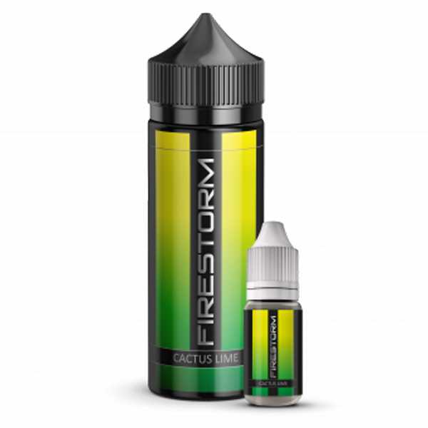 Cactus Lime Firestorm Aroma 10ml + 120ml Chubby Liquidflasche Kaktusfeige trifft auf Limette