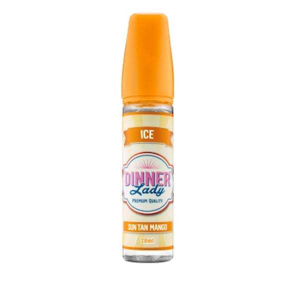 Ice Sun Tan Mango Dinner Lady Aroma 20ml / 60ml leckerer Mangomix gemixt zu einem leckeren Cocktail