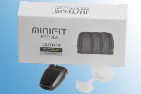 3 x JustFog Minifit Pod 1,6 Ohm (1 Packung)