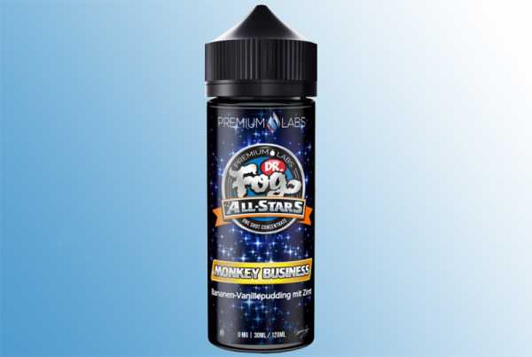 Monkey Business Dr. Fog All Stars Aroma Vanillepudding trifft auf Bananen und Zimt