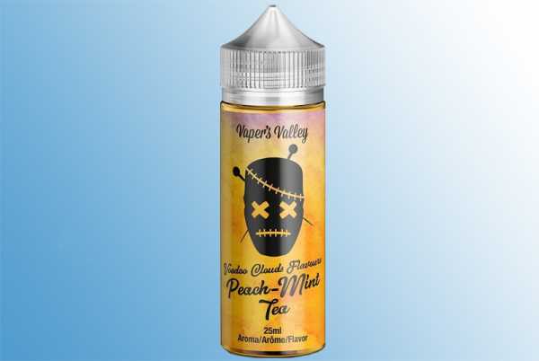 Peach-Mint Tea Aroma - Voodoo Clouds Pfirsich Eistee mit frischer Minze verfeinert