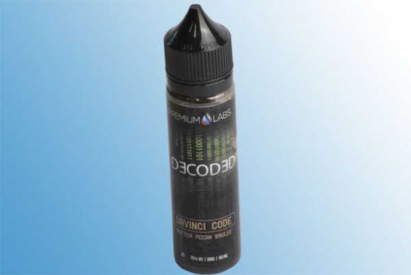 DaVinci Code Premium Labs Liquid 60ml leckere Creme Brulee trifft auf geröstete Pecanüsse