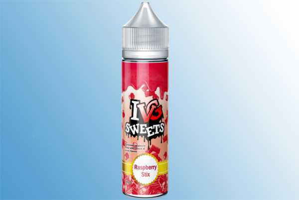 Raspberry Stix - I VG Liquid 60ml Himbeer Sahnebonbons
