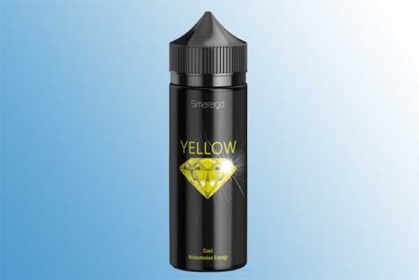 Smaragd Yellow 10ml Aroma + 120ml Chubby Liquidflasche erfrischende Wassermelone mit kühlender Energie