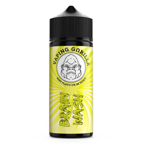 Brainwash Vaping Gorilla Aroma 10ml / 120ml erfrischende Zitrone