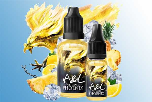 Phoenix - pour e-liquide Aroma süße reife Ananas verfeinert mit einem Schuss frischer Zitrone