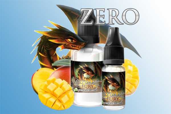 Ultimate Fury Zero - pour e-liquide Aroma Mangomix aus verschiedenen Mangosorten