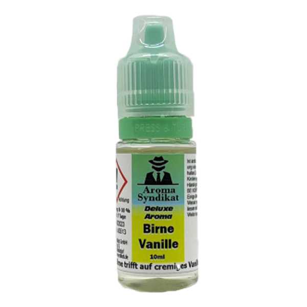 Birne Vanille Syndikat Deluxe Aroma 10ml leckerer Mix aus Birne und Vanille