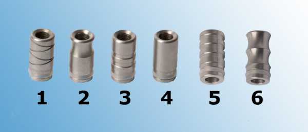 Dampf Shop - Atomic Edelstahl Driptip Smoktech SMK-D063