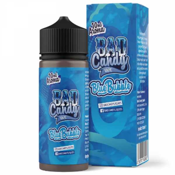 Blue Bubble Bad Candy Aroma Longfill 20ml / 120ml Fruchtkaugummi mit dem Geschmack von Blaubeeren, Johannisbeeren und Limonade