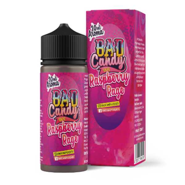 Raspberry Rage Bad Candy Aroma Longfill 20ml / 120ml Himbeeren treffen auf Guave, Limone, Vanille und ein bißchen Kühle