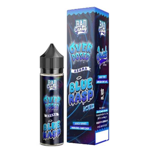 Blue Rasp Bad Candy Liquids JUICD Longfill Aroma 10ml / 60ml (Blaubeeren und Himbeeren mit Frische)