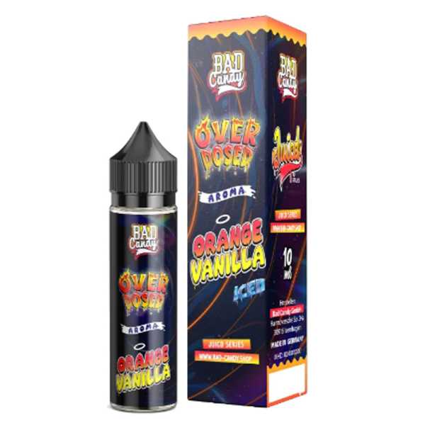 Orange Vanilla Bad Candy Liquids JUICD Longfill Aroma 10ml / 60ml (Orange und Vanille mit leichter Frische)