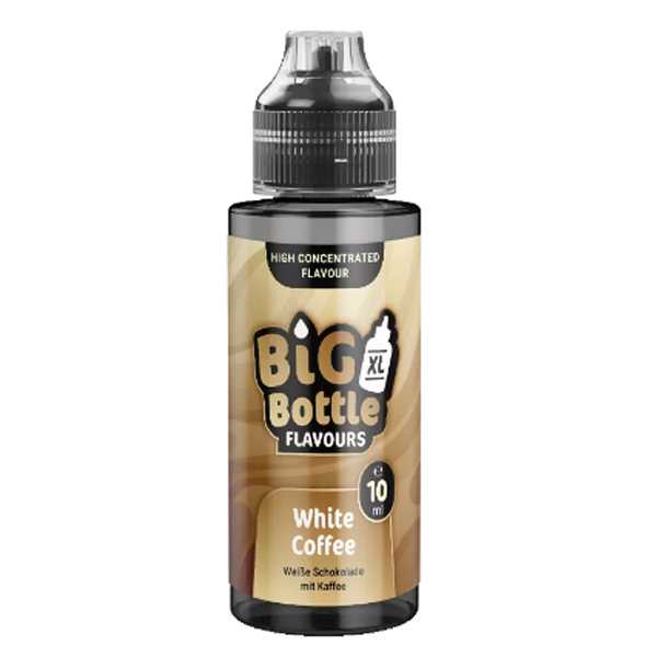 White Coffee Big Bottle Aroma Longfill 10ml / 120ml (Kaffee verfeinert mit weißer Schokolade)
