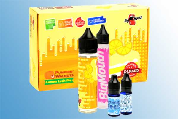 Lemon Lush Pie 60ml Big Mouth Liquid frisch gebackener Zitronenkuchen