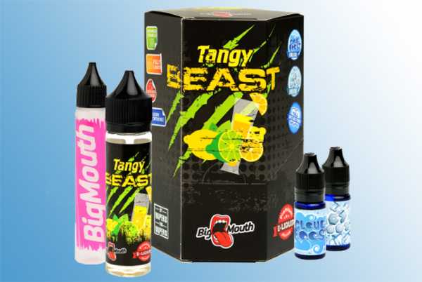 Tangy Beast 60ml Big Mouth Liquid leckerer Beast Energy Drink verfeinert mit Bitter Lemon und frischer Limette