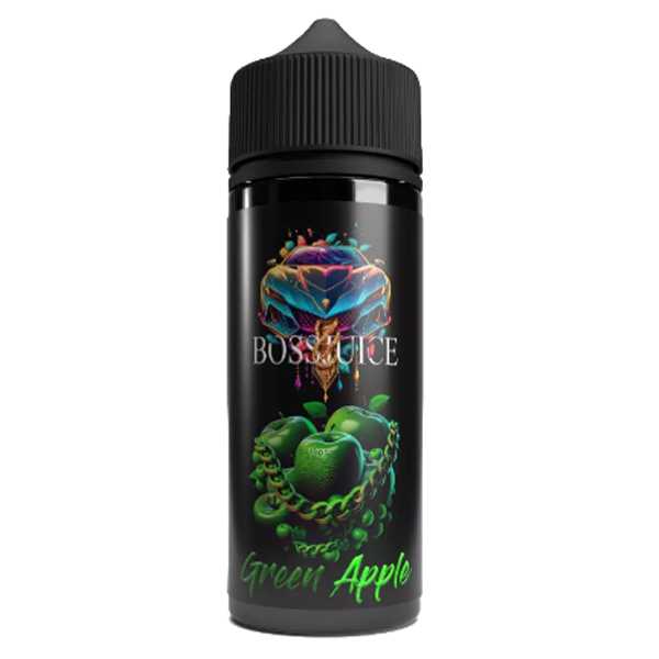 Green Apple Boss Juice Aroma Longfill 10ml / 120ml (frischer grüner Apfel Geschmack)