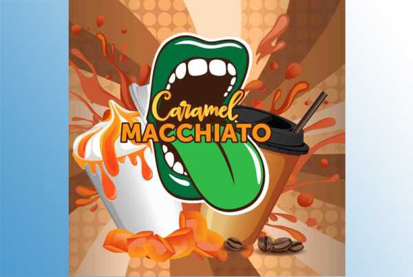 Big Mouth Caramel Machiato Aroma leckerer Kaffee mit Caramel