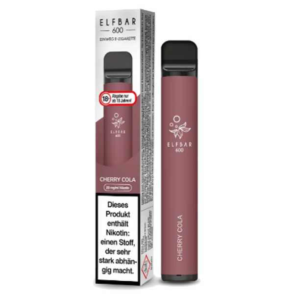 Cherry Cola Elf Bar E-Zigarette 20mg Kirsch Cola Geschmack
