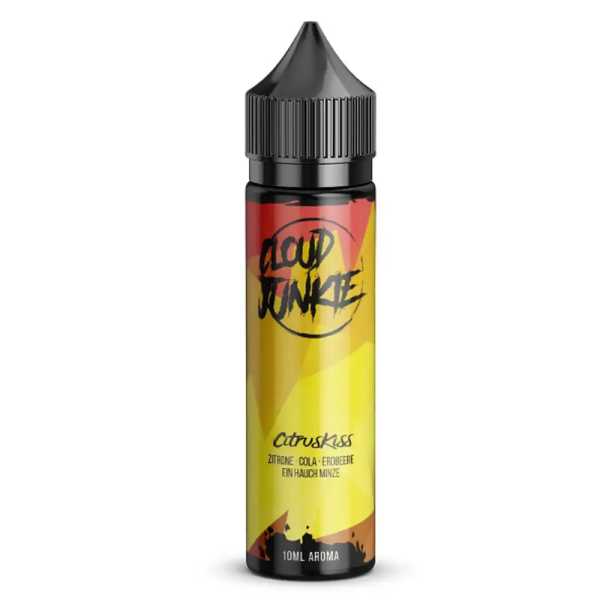 CitrusKiss Cloud Junkie Aroma 10ml / 60ml – spritzige Zitrone trifft auf süß-frische Raffinesse