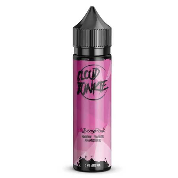 JuicyPink Cloud Junkie Aroma 10ml / 60ml – fruchtiger Beerenmix für intensiven Dampfgenuss