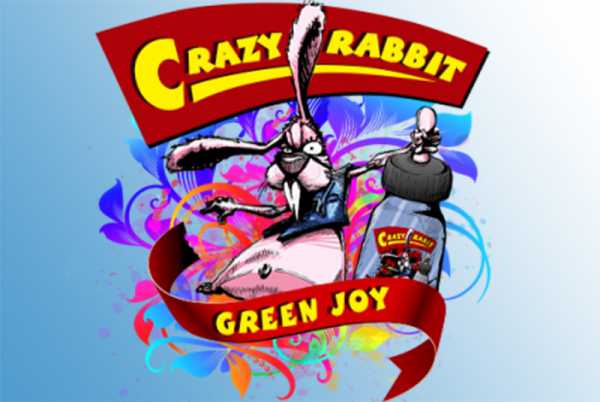 GREEN JOY Crazy Rabbit Liquid 30ml leckere grüne Äpfel