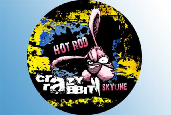 HOT ROD Crazy Rabbit Skyline Liquid 30ml Mix aus Kiwi, Mango und Pfirsich