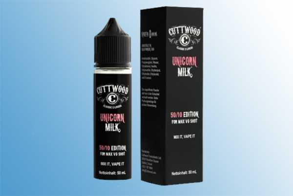 Unicorn Milk - Cuttwood Liquid 60ml reife Erdbeeren verfeinert mit Sahne
