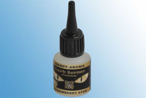 Dark Burner Strawberry Star Aroma reife rote Erdbeeren mit Menthol und Minze Kick