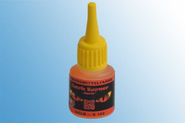 Dark Burner Lebensmittelfarbe Gelb 10ml