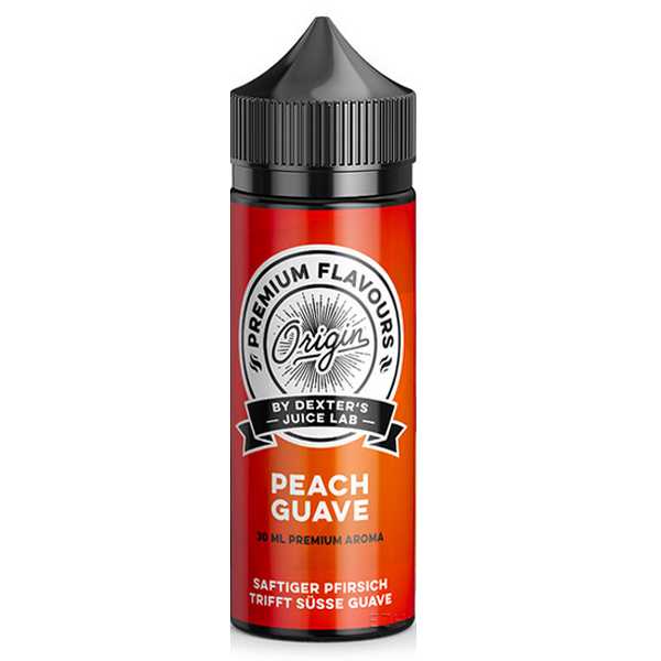 Peach Guave Dexter's Juice Lab Aroma Longfill 30ml / 120ml süßer Pfirsich verfeinert mit Guave