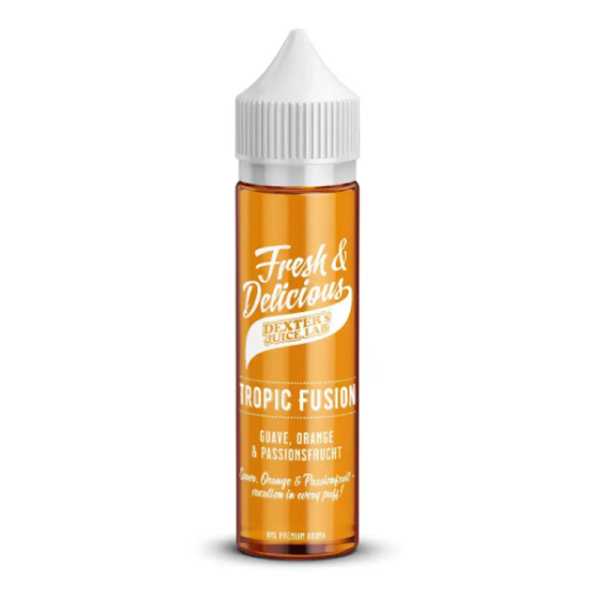 Tropic Fusion Dexters Juice Aroma 8ml/60ml – Exotischer Fruchtmix mit Orange, Guave & Passionsfrucht