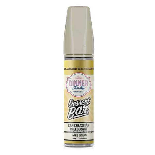 San Sebastian Cheesecake Dinner Lady Dessert Bar Aroma 10ml / 60ml (Käsekuchen mit Vanille und Karamell)